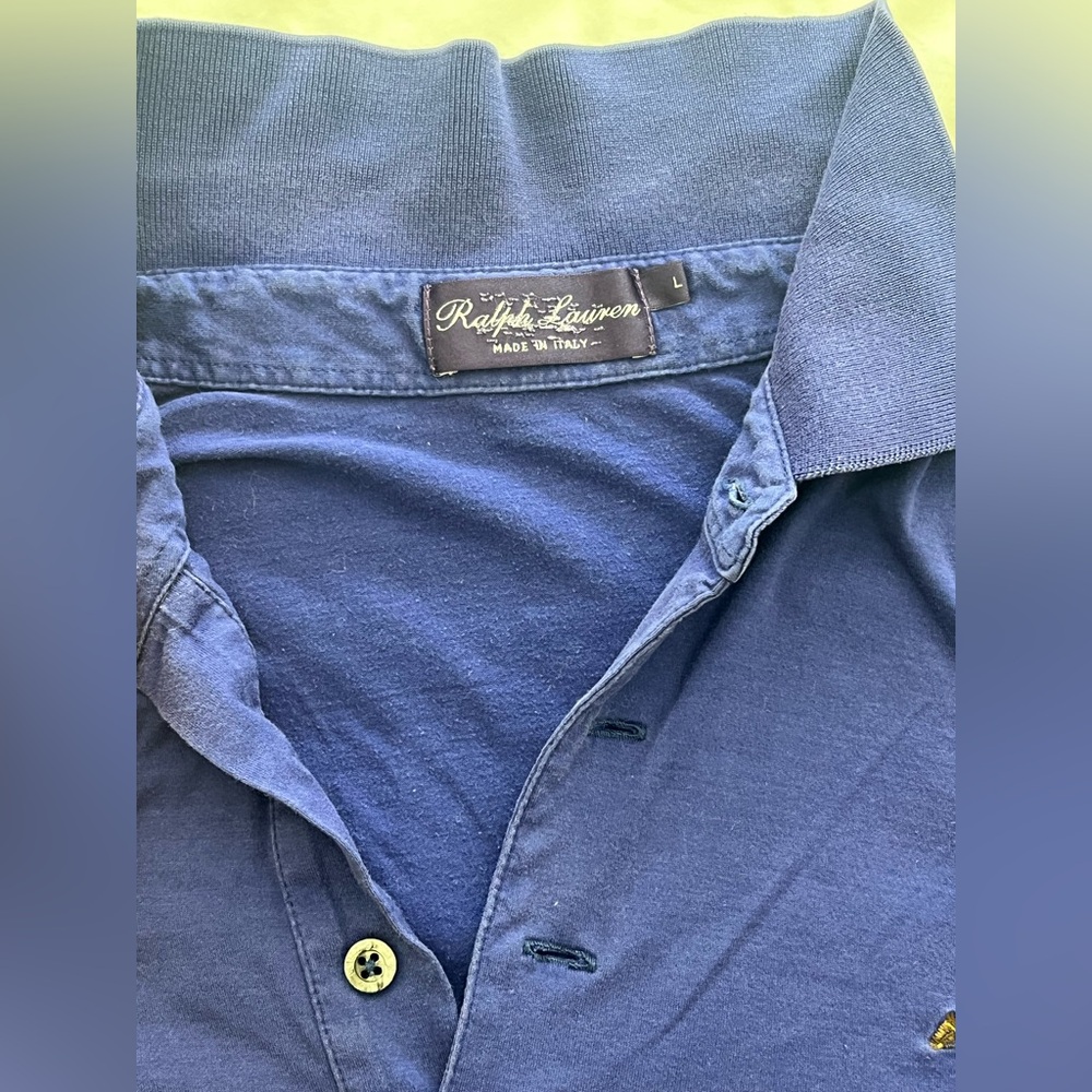 Ralph Lauren Men's Navy Polo Shirt